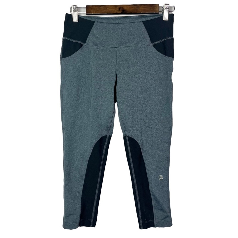 MPG Gray & Black‎ Cropped Athletic Pants S